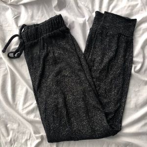 Mikey and Joey black soft joggers